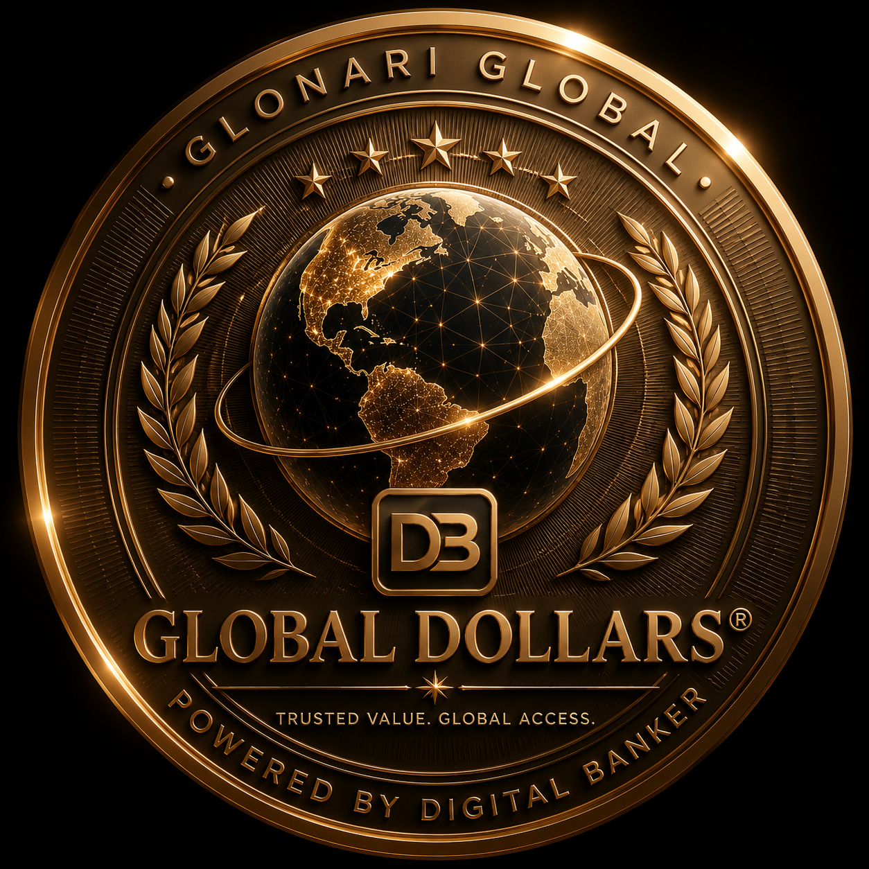 Global Dollars seal